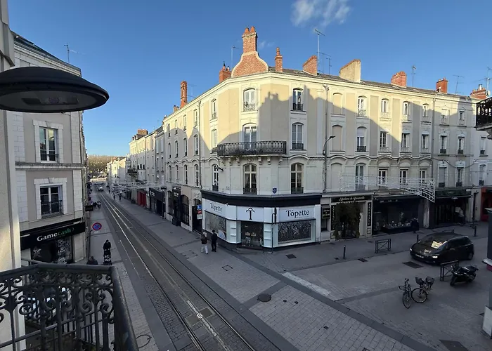 Marguerite - Haussmannien Chic Hyper Centre Lägenhet Angers